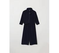 IL GUFO Completo 2 pezzi da bambino in velluto con giacca zip 14 Blue