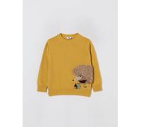 IL GUFO Maglia di lana con riccio 18M Giallo