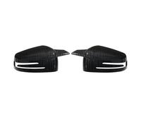 Il guscio specchietto laterale Compatibile Con Benz Per Classe E W212 2010-2015 Per S W221 2006-2013 Per CLA C117 2014-2018 Lato Posteriore Copertura Specchietto Retrovisore(Black A)