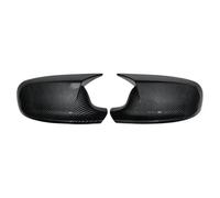 Il guscio specchietto laterale Compatibile Con BMW Per X1 E84 2009-2012 Per X3 F25 2010-2013 Coperture Specchietti Retrovisori Laterali Posteriori Guscio Alloggiamento Nero Lucido Motivo(Black B)