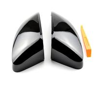 Il guscio specchietto laterale Per A3 S3 8V RS3 2013 2014 2015 2016 2017 2018 2019 2020 Copertura Specchietto Retrovisore Auto Alloggiamento Lato Portiera(Black A)