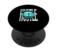 Il gusto turchese per la grafica turchese trambusto PopSockets PopGrip Adesivo