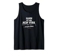 Il Hamm è Come New York con Scritta Divertente sulla Città del Hamm Canotta