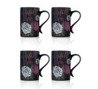 Il Incubo Prima Di Natale "Amore Sbagliato" Tazze Da Caffè Da 15 Once | Set Di 4