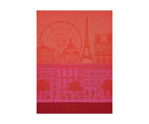 Il Jacquard Francais strofinaccio Paris Panorama 60 x 80 100% Cotone Pettinato Bacio 60 x 80 x 0.1 cm