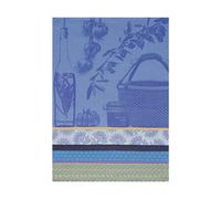 Il Jacquard Francais strofinaccio Sapori di Provence Cotone Blu Lavanda Rettangolare 60 x 80 cm