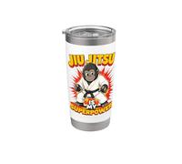 Il Jiu-jitsu È Il Mio Superpotere: Bjj Grappling Gorilla Bicchiere termico in acciaio inox doppia parete