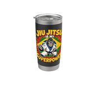 Il Jiu-jitsu È Il Mio Superpotere - Gorilla Grappling Per Bicchiere termico in acciaio inox doppia parete