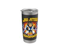 Il Jiu-jitsu È Il Mio Superpotere - Il Simpatico Potere Del Bicchiere termico in acciaio inox doppia parete