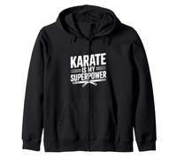 Il Karate è Il Mio superpotere Felpa con Cappuccio