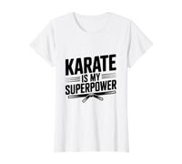 Il Karate è Il Mio superpotere Maglietta con Stampa Grafica Economica