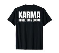 Il Karma di Backprint Regola già la spiritualità Maglietta