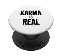 Il karma è davvero divertente per i credenti spirituali PopSockets PopGrip Adesivo