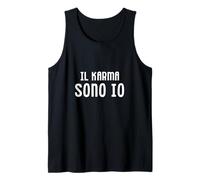 Il Karma Sono Io - Frase Iconica e Ironica da Indossare Canotta