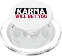 Il karma ti prenderà (Dichiarazione di giustizia) PopSockets PopGrip per MagSafe