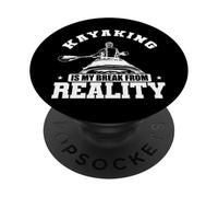 Il kayak è la mia pausa dalla realtà PopSockets PopGrip Adesivo