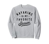 Il kayak è la mia stagione preferita in canoa amante vintage Felpa