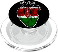 Il Kenya è nel mio cuore tribù Masai Africa PopSockets PopGrip per MagSafe