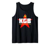Il KGB Ti Sta Ancora Guardando Unione Sovietica CCCP URSS Canotta