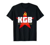 Il KGB ti sta ancora guardando Unione Sovietica CCCP URSS Maglietta