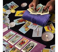 Il kit di 3 sacchetti porta carte per tarocchi contiene scatola per tarocchi e monete decisionali, sacchetti in tessuto per carte da gioco e tarocchi carte Oracle Deck, accessori per tarocchi
