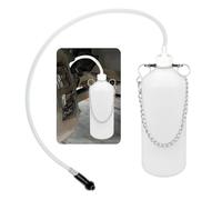 Il Kit di Bottiglia di Spurgo dei Freni per Auto da 1 litro Include Catena /23",Tubo flessibile/Adattatore per Spurgo Freni,Kit di Spurgo dei Freni Singoli Uomini per Spurgo Sistemi di Veicoli