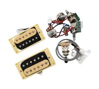 Il Kit Di Cablaggio Per Pickup Push Pull A Bobina Singola/doppia Senza Saldatura 2V2T Include Il Completo Per Chitarra Tracolla standard per chitarra(Zb Yw 2V2T)