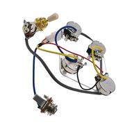 Il Kit Di Cablaggio Pickup Per Chitarra Elettrica Include 1 Selettore 4 Potenziometri E Componenti Elettronici Cablaggi Per Chitarra(Golden yw hat)