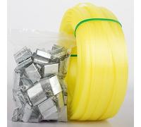 Il kit di cinghie manuale include il set di cinghie (100 m PP Strapping Tape + 100 clip in metallo)