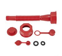 Il kit di ricambio per taniche di gas include ugello flessibile e componente di sfiato per lattine compatibili Blitz Midwest utilizzate in attrezzature da prato e carburante per veicoli