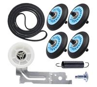 Il kit di riparazione dell'asciugatrice include il rullo dell'asciugatrice DC97-16782A. Include la puleggia tenditrice DC93-00634A for l'asciugatrice