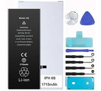 Il kit di sostituzione della batteria per iPhone include adesivo impermeabile, adesivi per batteria, batteria per iPhone con strumenti magnetici (iPhone 6S)