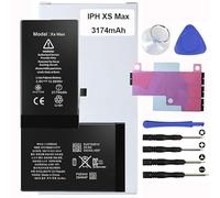 Il kit di sostituzione della batteria per iPhone include adesivo impermeabile, adesivi per batteria, batteria per iPhone con strumenti magnetici (iPhone XS Max)