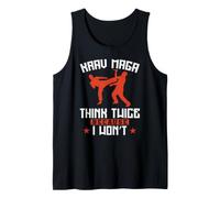 Il Krav Maga Ci Pensa Due Volte perché Non Faccio Sport Canotta