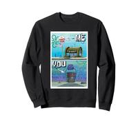 Il Krusty Krab Chum Bucket Me VS You Felpa
