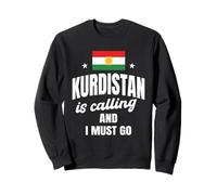 Il Kurdistan Divertente Chiama Abbigliamento da Viaggio curdo di Design Felpa