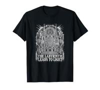 Il Labirinto Conduce alla Luce cattedrale Gotica Maglietta