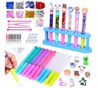 Il Laboratorio delle Penne Fabbrica Crea Kit Fare Pennarelli Bambina Creare Fai da te Gioco Pen Creator Studio Glitter Set Creatore Creativo Carine Ricariche Macchina per Bambini dai 6 Anni in su