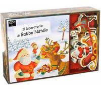 Il laboratorio di Babbo Natale. Little village. Ediz. a colori. Con puzzle