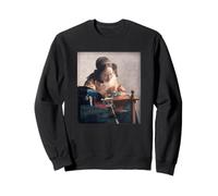 Il Lacemaker di Johannes Vermeer (1669-1670) Felpa