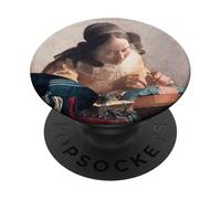 Il Lacemaker di Johannes Vermeer (1669-1670) PopSockets PopGrip Adesivo