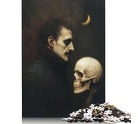 Il lamento di Poe, una danza con la mortalità Puzzle per adulti 1000 pezzi Puzzle per riunioni di famiglia fai da te 1000 pezzi Gioco di puzzle 1000 pezzi (75x50 cm)