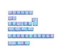 Il lato traslucido ha inciso l'insieme dei keycaps 136Keys migliora la digitazione per la tastiera meccanica del gioco