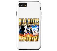 Il latte mi fa male la pancia meme divertente Custodia per iPhone SE (2020) / 7/8