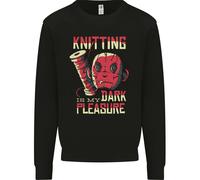 Il Lavoro A Maglia È Il Mio Piacere Oscuro Felpa Uomo Maglione