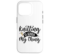 Il lavoro a maglia è un po 'il mio amante del mestiere Custodia per iPhone 16 Pro
