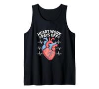 Il lavoro cardiaco ripaga il battito cardiaco motivazionale Canotta