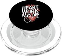 Il lavoro cardiaco ripaga la motivazione anatomica PopSockets PopGrip per MagSafe
