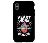 Il lavoro cardiaco ripaga l'anatomia cardiologica Custodia per iPhone X/XS