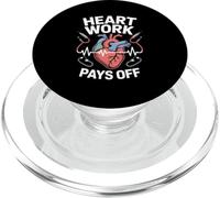 Il lavoro cardiaco ripaga l'anatomia cardiologica PopSockets PopGrip per MagSafe